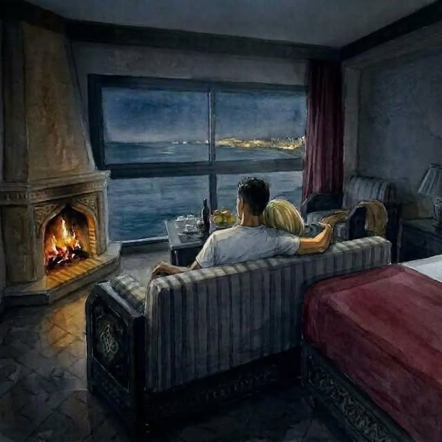 Ilustración de Nadia y Samir en Essaouira